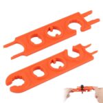 Weysoo 2 Stück Solar Schraubenschlüssel, MC4 Werkzeug für Solarpanel-Kabel PV-Systemdraht und Steckverbinder,Schnelles Stecker und Buchsentrennwerkzeug