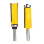CONROS 1pc 8mm Flush Trim Muster Router Bit Top & amp;Bottom Bearing Bits Fräser for Holz Holzbearbeitungsschneider MC02214 (Size : 2pcs Set)