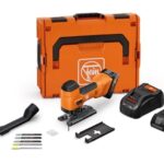 Fein F-IRON Jig 26 AS Set 2 x 4 Ah (Abmessungen: 250 x 174 x 79 mm, Gewicht: 2,10 g, 18 V Lithium-Ionen-Akku, Akkusäge) 71360562000