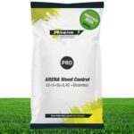 ARENA Rasendünger mit Unkrautvernichter 500m² I 2 in 1 Dünger mit Langzeitwirkung gegen Unkraut I ideal für Frühjahr und Sommer I Weed Control