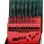 Metabo HSS-R-Bohrerkassette-SP – 627151000 – Für vielseitige Stahl- und Metallbearbeitung – 19-teilig