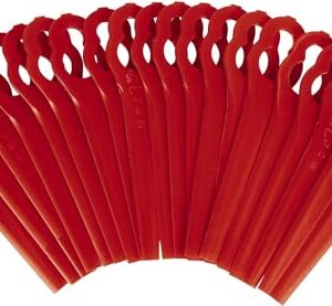 Original Einhell Ersatzmesser-Set (Rasentrimmer-Zubehör, 20x Kunststoff-Messer, für Akku-Rasentrimmer GE-CT 18 Li, GC-CT 18/24 Li, GC-CT 18/24 Li P, Schnittbreite 24 cm)