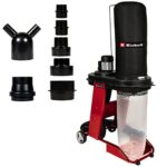 Einhell Absauganlage TE-VE 550/2 A (550 Watt, laufruhiger Induktionsmotor, Automatiksteckdose mit Startfunktion, inkl. Absaugschlauch, Multiadapterset + Absaugadapter)
