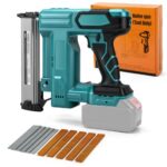 FormiPow 2-in-1 Akku Tacker Nagelpistole Kompatibel mit Makita 18V Akkus, Elektrische Nagelpistole mit 1000 Nägeln, 80 Schuss/min, für Holzarbeiten und Heimwerker (ohne Akku)
