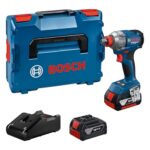Bosch Professional 18V System Akku-Schlagschrauber GDX 18V-285 (inkl. 2x GBA 4.0Ah Akkus, GAL 18V-20 Ladegerät, L-BOXX)