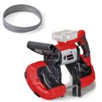 Einhell Akku-Bandsäge TE-MB 18/127 Li-Solo Power X-Change (18 V, 115 mm Schnitthöhe, 127 mm Schnittbreite, LED-Licht, inkl. 2x Sägeband für Metall, ohne Akku)