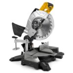 Roadtime Akku-Zug-Kapp-Gehrungssäge kompatibel mit DeWalt 20V Akkus (ohne Akku),Kappzugsäge 150W Leistung |Ø 210mm Sägeblatt Gehrungssäge,Beidseitig neigbarer Sägekopf,Kappsäge Metallsäge