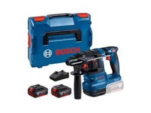 Bosch Professional Akku-Bohrhammer GBH 18V-22 (inkl. 2x 4.0Ah Akku, Ladegerät & L-BOXX)