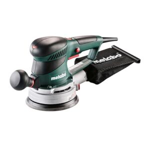 Metabo Exzenterschleifer SXE 450 TurboTec – 600129000 – Mit patentierter Duo-Schwingkreisverstellung, Vario (V)-Elektronik u. v. m. – Nennaufnahmeleistung: 350 W – 4 m Kabellänge
