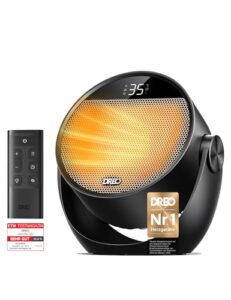 Dreo PTC-Keramik-Heizlüfter 1500W mit Fernbedienung und 60° Neigefunktion