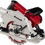 Einhell Handkreissäge 165 TE-CS 165 (1200 W, max. 55 mm, Sägeblatt Ø 165 mm, 24 Zähne, Absaugadapter, Parallelanschlag)
