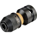 DEWALT Extreme Impact Schlagschrauber-Adapter (1/4“-Werkzeugaufnahme für ½“ Schlagschrauber, schlagfest) DT7508-QZ