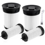 2 Stück Staubsaugerfilter Ersatzteile für Miele TriFlex HX1 FSF Staubsauger, Waschbarer Feinstaubfilter Zubehör für Miele TriFlex HX1