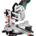 metabo Kappsäge KGSV 216 MC - 1200 W, 216 mm Sägeblatt - Mit Zugfunktion, LED-Schnittlinie, variable Drehzahl, beidseitig neigbar, kompakt, exakte Schnitte, Spanabsaugung - Für Holz, Alu, Kunststoff