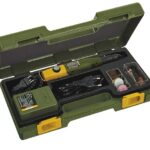 Proxxon MICROMOT 60/EF (Länge 220 mm, Gewicht 230 g, Leistung 40 W, Spannung 12-18 V, inkl. Netzgerät und 43 Einsatzwerkzeugen, Handbohrer, Schleifgerät, Fräsgerät) 28514