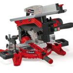 Einhell Kapp-Gehrungssäge mit Obertisch TE-MS 216 T (1500 W, max. 55 mm x 120 mm Schnitttiefe/-breite, Ø 216 mm Sägeblatt, Laser, Tischkreissägen-Funktion)