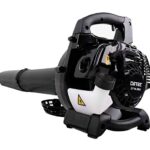 DeTec. 2-in-1 Benzin Laubsauger & Laubbläser DT-BL260 mit Fangsack, Tragegurt und Griff inkl. praktischem Häcksler mit Geschwindigkeitsregler Benzinmotor