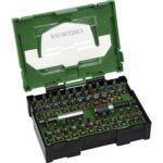 HiKOKI 60-teiliger Bit-Satz (BOX II) - Vielseitiges Schraubendreher-Bit-Set für präzises Arbeiten - Torx, PH, PZ, SL, Innensechskant Bits - Bit-Box ideal für Heimwerker und Profis