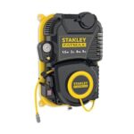 Stanley Luftkompressor FMXCMD152WE - Kompressor 8 Bar - 160L/Min Saugleistung - Ölfrei - Luftschlauch 9M - 59dB - Schwarz/Gelb