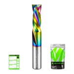 SHARPRO 2ZSpiralnutfräser 8mm schaft , Kompression , 22mm Schnittlänge ,fräser für oberfräse,holzfräser,planfräser,nutfräser,CNC