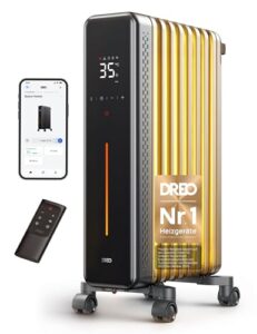 Dreo Ölradiator OH521 – 2000W Elektroheizung mit M-Rippen & ECO-Modus