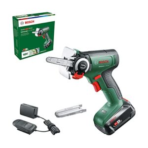 Bosch Akku-NanoBlade-Säge UniversalCut 18V-65 (schnelles Freihand-Schneiden in Holz, Holzwerkstoffen und Plastik; max. Schnitttiefe 65 mm; 18-Volt-System; 1x 2,5Ah Akku und Ladegerät)