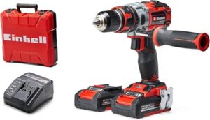 Einhell Professional Akku-Schlagbohrschrauber TP-CD 18 Li-i BL Kit (2x 2,0 Ah Akku)