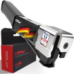 Canzler CHT-7 Hammertacker mit Klammern, Profi Schlagtacker Holz, Dach & Wand, Frontloader mit Schnellladesystem, robuste Prallplatte, Tackerhammer inkl. 1000 Stück 10mm Heftklammern für Heimwerker