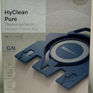 Miele Original Zubehör - HyClean 3D Efficiency GN Staubsaugerbeutel / Schließt den Staub sicher im Staubsauger ein (9917730)
