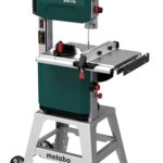 Metabo Bandsäge BAS 318 Precision DNB (619010000) Karton; für Drehstrom, Abmessungen: 665 x 980 x 1600 mm, Auflagefläche: 560 x 400 mm, Arbeitshöhe mit Untergestell: 1000 mm