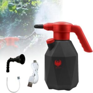 Phoenix - Elektrische Gartenspritze Easy Sprayer 2L | Akku Drucksprüher mit Wiederaufladbarer Batterie und 3H Laufzeit | Unkrautspritze aus ABS/HDPE | Leicht und Langlebig