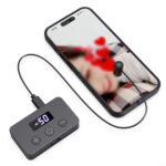 Opatiny Bildschirm Auto Clicker Gerät mit 200mAh Akku, 3 Steuertasten und bis zu 5 Klickköpfen für kontinuierliche Touch-Simulation (4)