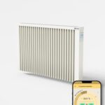 AeroFlow Elektroheizung mit Schamotte Speicherkern FlexiSmart Pro WLAN Fähig App Steuerung (MIDI 1950)