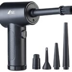 AGT Staubgebläse: Akku-Druckluftgebläse mit 7 kPa Leistung, 3 Druckluftstufen, 6.000 mAh (Akku Staubgebläse, Akku Luftpistole, Handstaubsauger mit Gebläse)