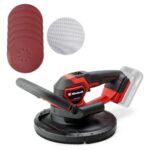 Einhell Professional Akku-Trockenbauschleifer TP-DWS 18/225 Li BL Solo Power X-Change (18 V, Brushless, inkl. 6 x Ø 225 mm Schleifpapier & 1 x Gitterleinen, ohne Akku und Ladegerät)