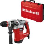 Einhell Bohrhammer TE-RH 38 3F (1050 W, Schlagstärke 9 J, SDS-Max-Aufnahme, Bohrtiefenanschlag aus Metall, Bohrleistung 38 mm in Beton, inkl. Koffer)