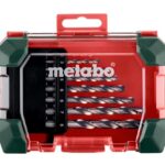 Metabo HSS-G Bohrer Set SP – 626695000 – Für vielseitige Stahl-, Metall- und Kunststoffbearbeitung – 8-teilig