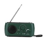 Grundig Tragbare Solar Radio - AM/FM Notfall Radio mit LED Taschenlampe, Notfall Ladegerät und Touch Light