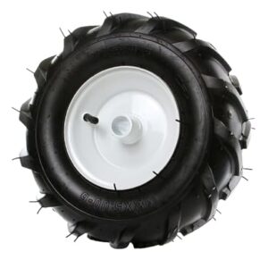 pokm toolsmarket – Universalrad 13x5.00-6 für Motorhacke/Bodenfräse – Ø25 mm Achsloch – Links/Rechts verwendbar