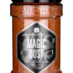 Ankerkraut Magic Dust, BBQ Rub, Marinade für Fleisch, Gewürzmischung zum grillen, allzweck Gewürz mit Paprika geräuchert nach Originalrezept, 230 g im Streuer