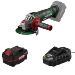 Parkside Akku-Winkelschleifer PWSA 20-Li mit Akku 4.0 Ah und Ladegerät im Koffer