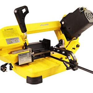 WELDINGER MBS 1435 Metallbandsäge 400 W Motor variable Geschwindigkeit 5 Jahre Garantie (Metallsäge)