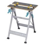 wolfcraft Master 200 Spann- und Arbeitstisch - klappbar/Universell einsetzbarer & robuster Werktisch/Ideal für Heim- und Handwerker - Made in Europe - 6177000