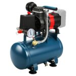 Akku Kompressor Druckluftkompressor für Makita 18V Akku, Tragbarer Luftkompressor 8bar Arbeitsdruck, 6L Gasflaschenkapazität, Schnell aufblasen für pneumatischen Werkzeugen