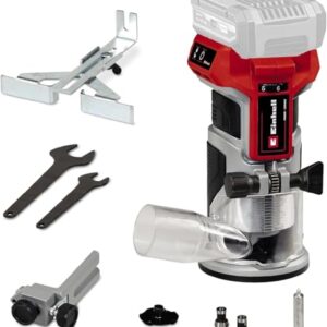 Einhell Professional Akku-Kantenfräse TP-ET 18 Li BL-Solo Power X-Change (18V, Li-Ion, 40 mm Hubhöhe, Brushless-Motor, Lieferung ohne Akku & ohne Ladegerät)