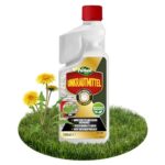 Portland Garden Moosbekämpfung 500 ml Konzentrat Unkrautvernichter ohne Glyphosat extra stark gegen Moos, Gräser, Unkraut bis zu 220 m² Flächenleistung entfernt Unkraut schnell & effektiv