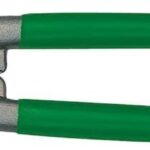 BESSEY Erdi Loch-Schere D107-250, Rechtsschneidend Gesamtlänge 250 mm Schnittlänge 42 mm, Griffe in PVC-getaucht, Gewicht 0,49 Kg