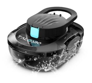 TALOSBO Pleco S1 Akku-Poolroboter mit Dual-Antrieb (80 Min Laufzeit)