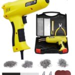 VEVOR Kunststoff Schweißgerät, 220 W Kunststoff Reparatur Set mit 800 Heißklammern & 56 Schweißstäben, Schweißpistole mit LED-Licht, Tragetasche für Kajaks, Spielzeuge, Auto-Stoßstangenreparatur