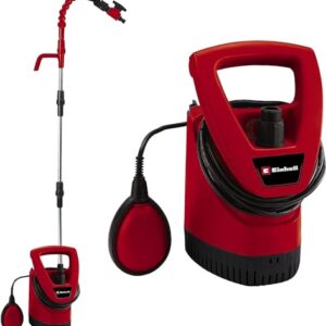 Einhell Regenfasspumpe GE-SP 3546 RB (350 W, max. Fremdkörpergröße 2,5 mm, max. Fördermenge 4.6 L/h, max. Förderhöhe 11 m, stufenloser Schwimmschalter, Kunststoff-Pumpengehäuse)